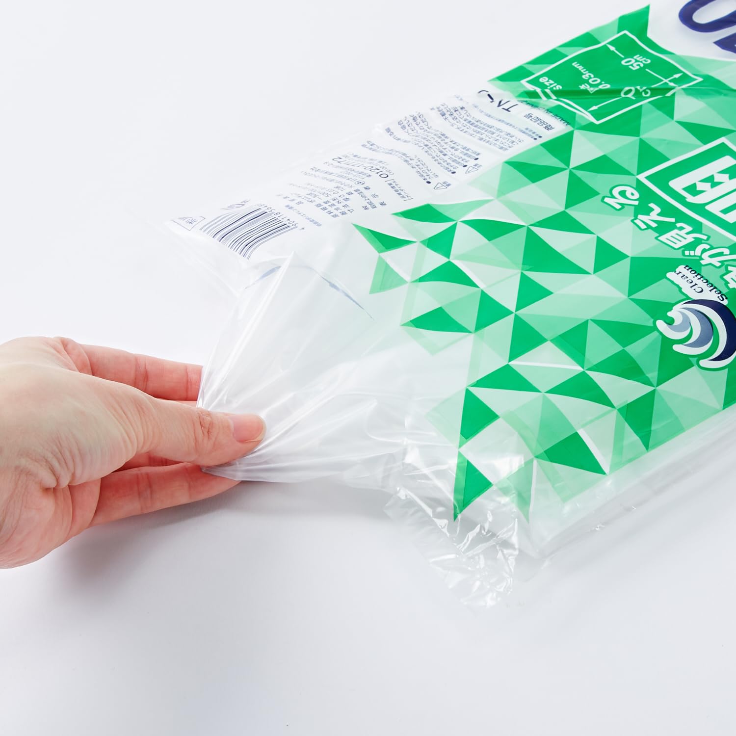 Amazon.co.jp: [日本技研工業] ゴミ袋 30L 10枚入り 中身が見える透明