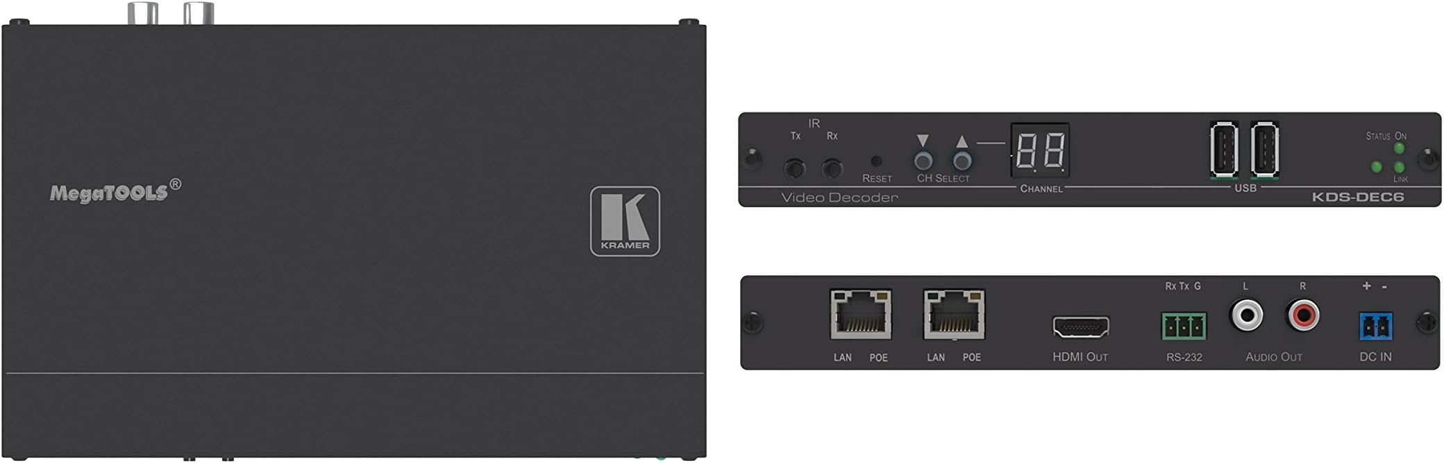 KDS-DEC6, 4K60 HDCP 2.2 Video Decoder