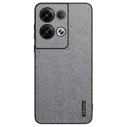 Jiajihua Case Compatible with Oppo Reno8 Pro 5G,Compatible with Oppo Reno8 Pro 5G 2 in 1 Lens Protection Shockproof and Anti-Drop Cover Grey