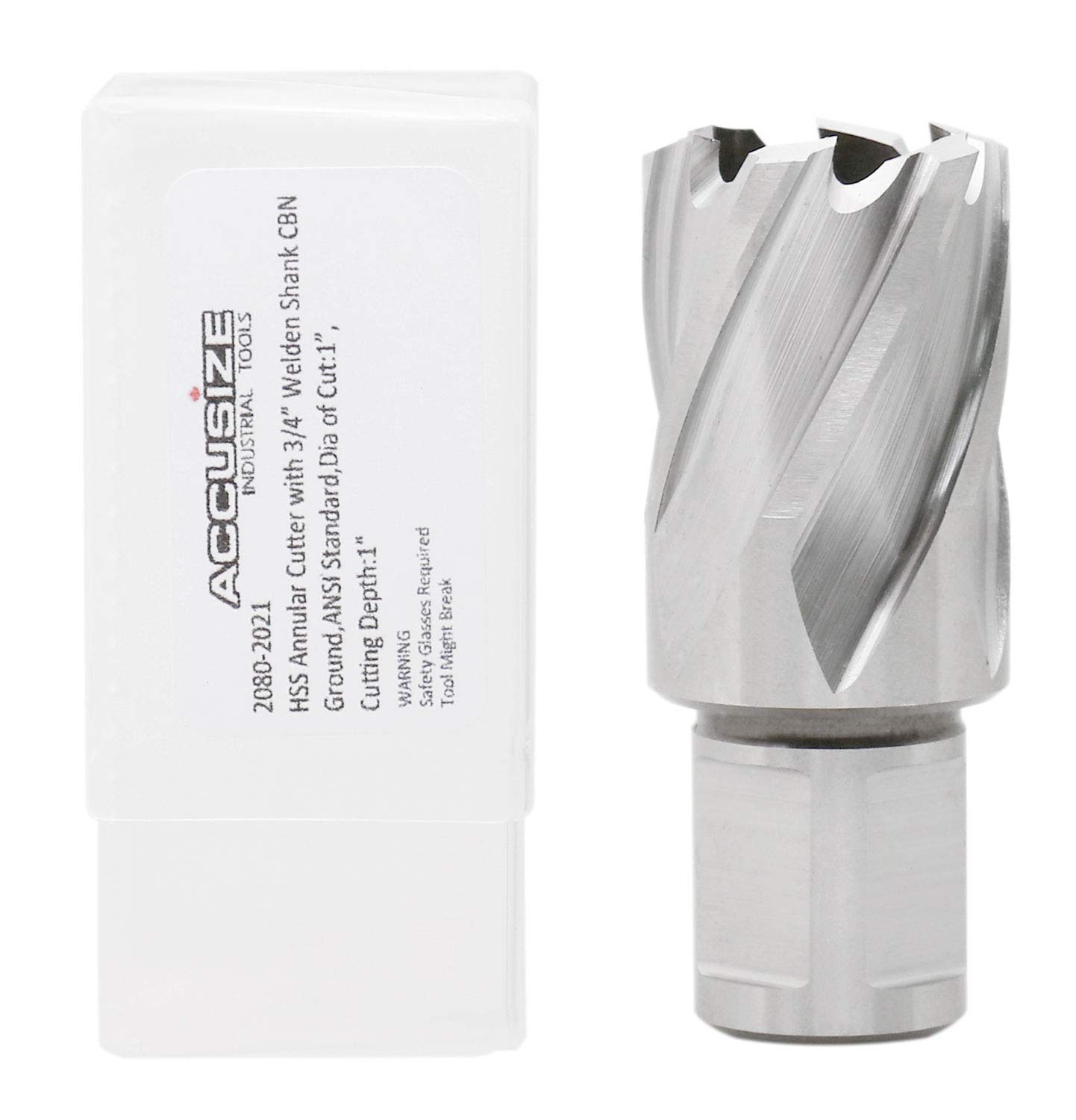 Fraise à carotter HSS percage acier epais Accusize outil de carottage
