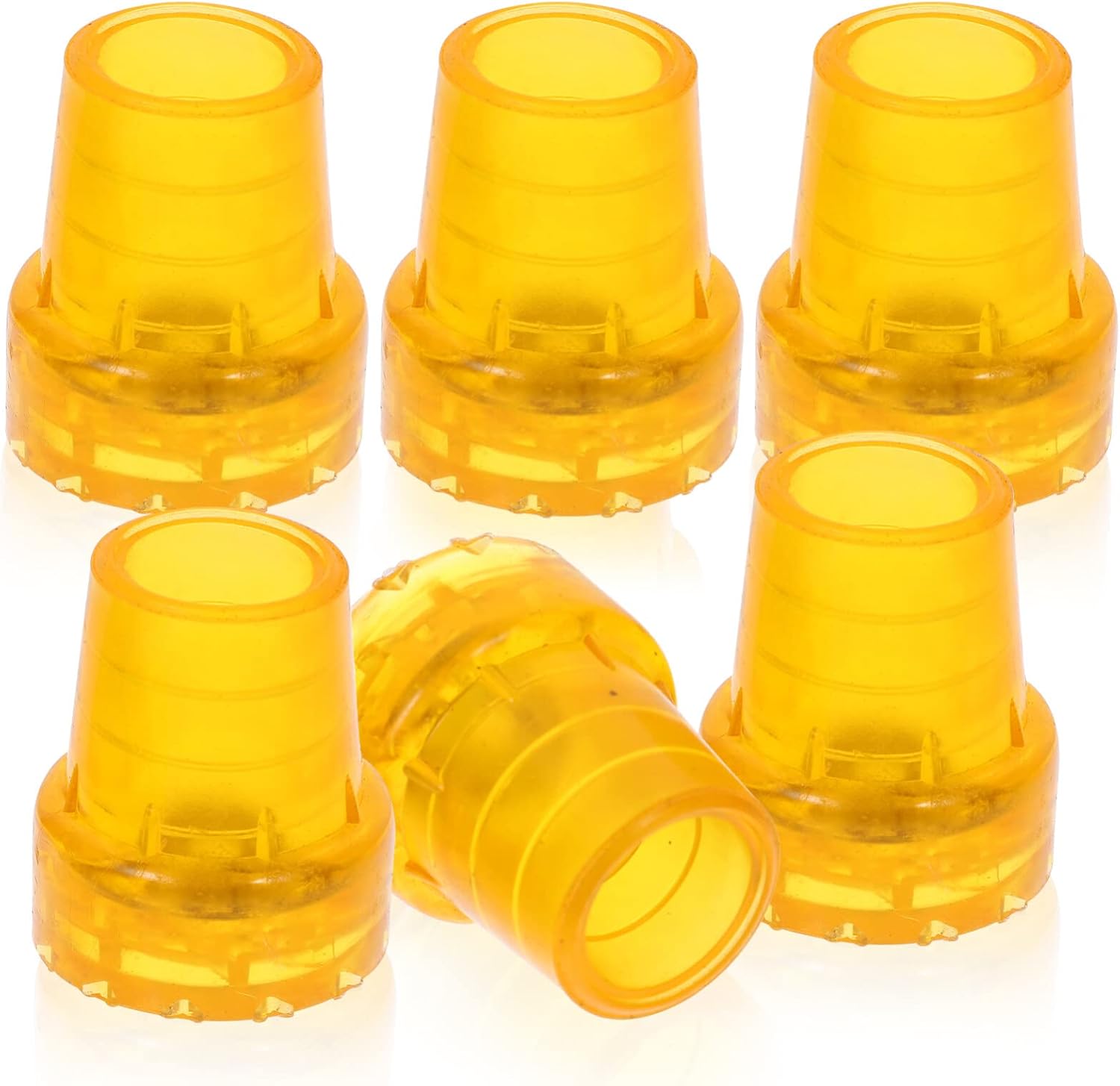 Rubber Cane Tip 6Pcs Replacement Cane Tips for Walking Cane