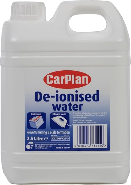 CarPlan DIW000 De-Ionised Water, 1l - 2