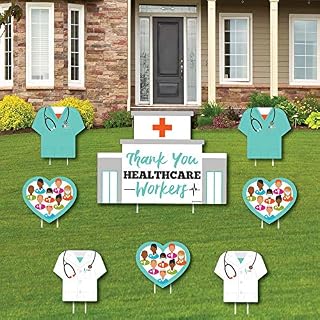 Big Dot of Happiness Thank You Healthcare Workers - Yard Sign and Outdoor