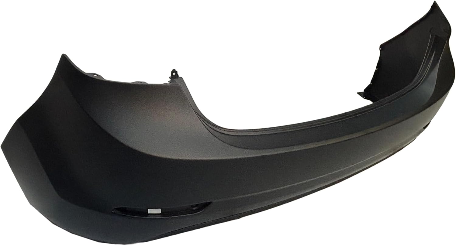 FitParts Compatible with Rear Bumper Covers Kit 2014 2015 2016 Hyundai Elantra GL GLS L SE Sport Korea Built W/O Exhaust Tip HY1100202 HY1195103, 866113X700 866123X700