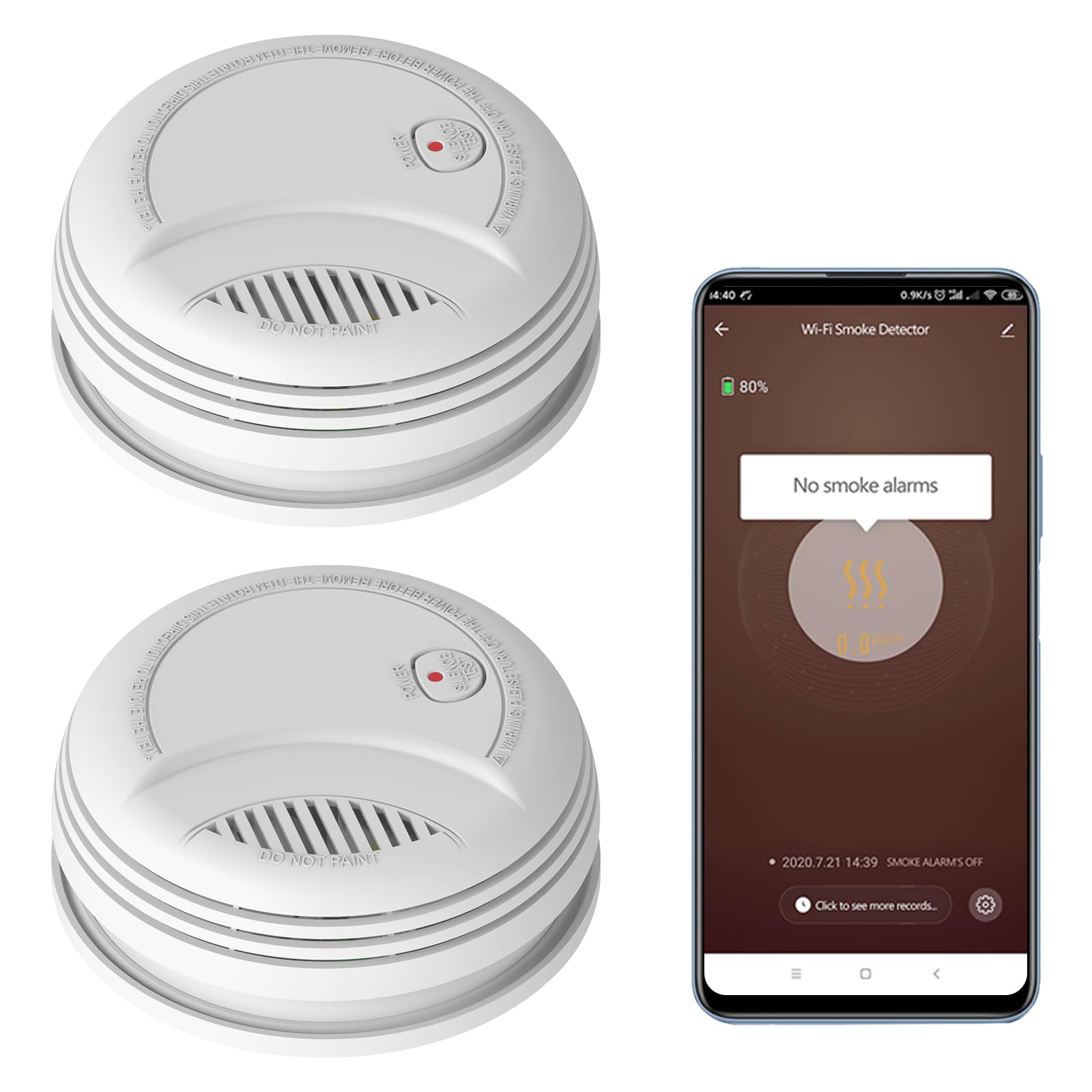 Lancoon Sensore Di Livello Acqua WiFi Tuya Smart Sensore Di Allarme Doppia Sonda Volume Alto Avviso APP Monitoraggio Con Linea Di Rilevamento Da 2 Metri Per Piscina, Acquario, Serbatoio Per Pesci