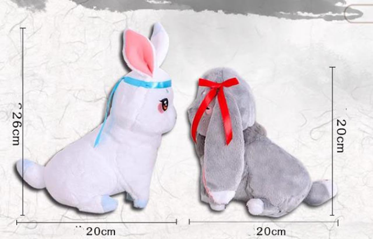 Amazon.co.jp: ぬいぐるみ 藍忘機 魏無羨 魔道祖師 ウサギの人形