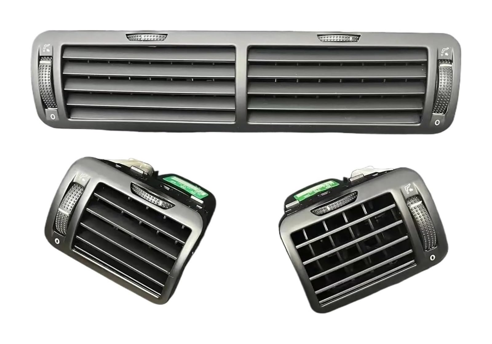 Auto Aria condizionata Ventilazione Per VW Per p&assat B5 1997-2005 Cruscotto Anteriore Bocchetta Di Ventilazione Centrale Riscaldamento Aria Condizionata Griglia Auto(3 pieces)