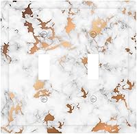 Vista 126 de Funky Retro Vintage 70s 60s Boho Hippie Hongo Botánico Floral 2 Gang Interruptor de luz de palanca doble Placa de pared Cubierta de toma