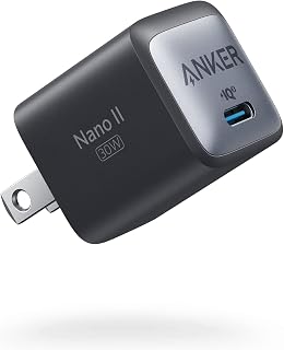 Anker USB C Charger 30W, 711 Charger, Compact Fast Charger (Not Foldable) for MacBook Air/iPhone 13/13 Mini/ 13 Pro/ 13 Pro Max/ 12, Galaxy S21, Note 20, iPad Pro, Pixel, and More