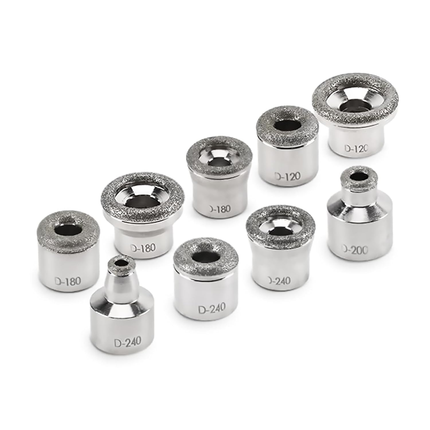 Diamond Dermabrasion Head, Microdermabrasion 9 Tips, Facial Exfoliator Tool for Home