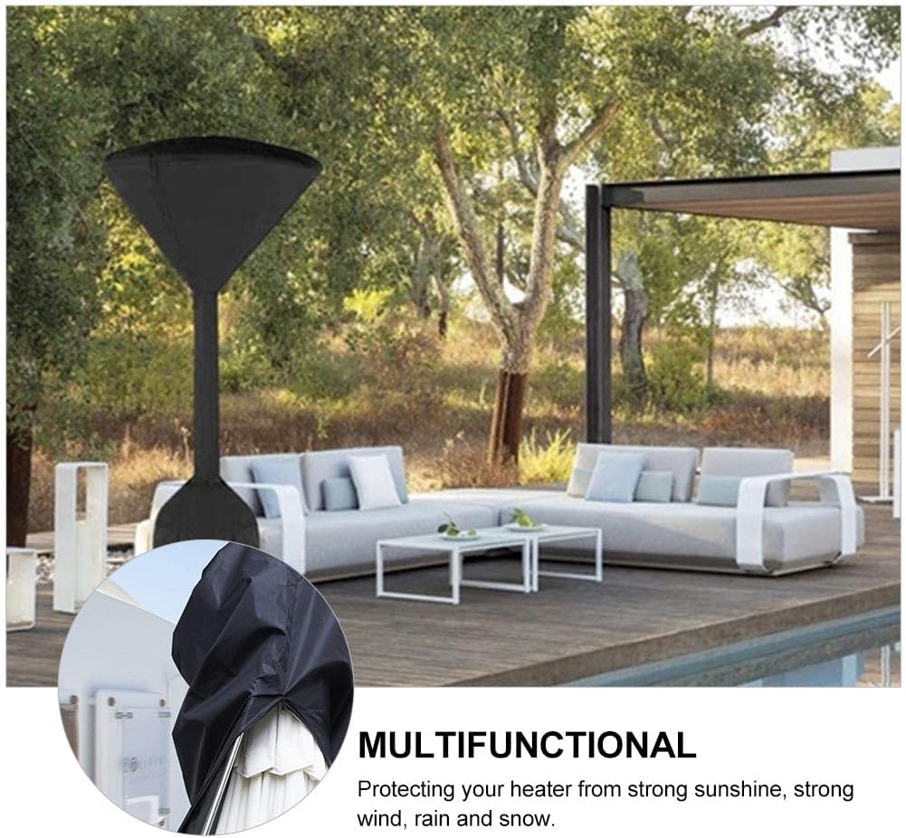 Patio Heater Covers 1Pc Heavy Duty Patio Heater Cover Waterproof Oxford Fabric Weather Resistant