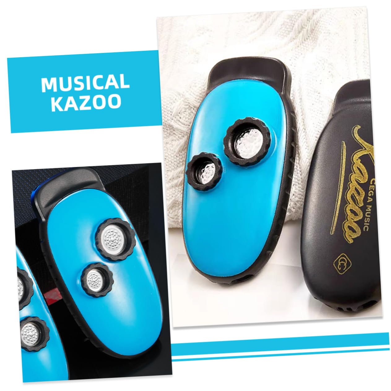 VANZACK 1 Set Kazoo Musical Instrument for Portable Pipe Kazoo for Practice and Performance Boys for Festivals and