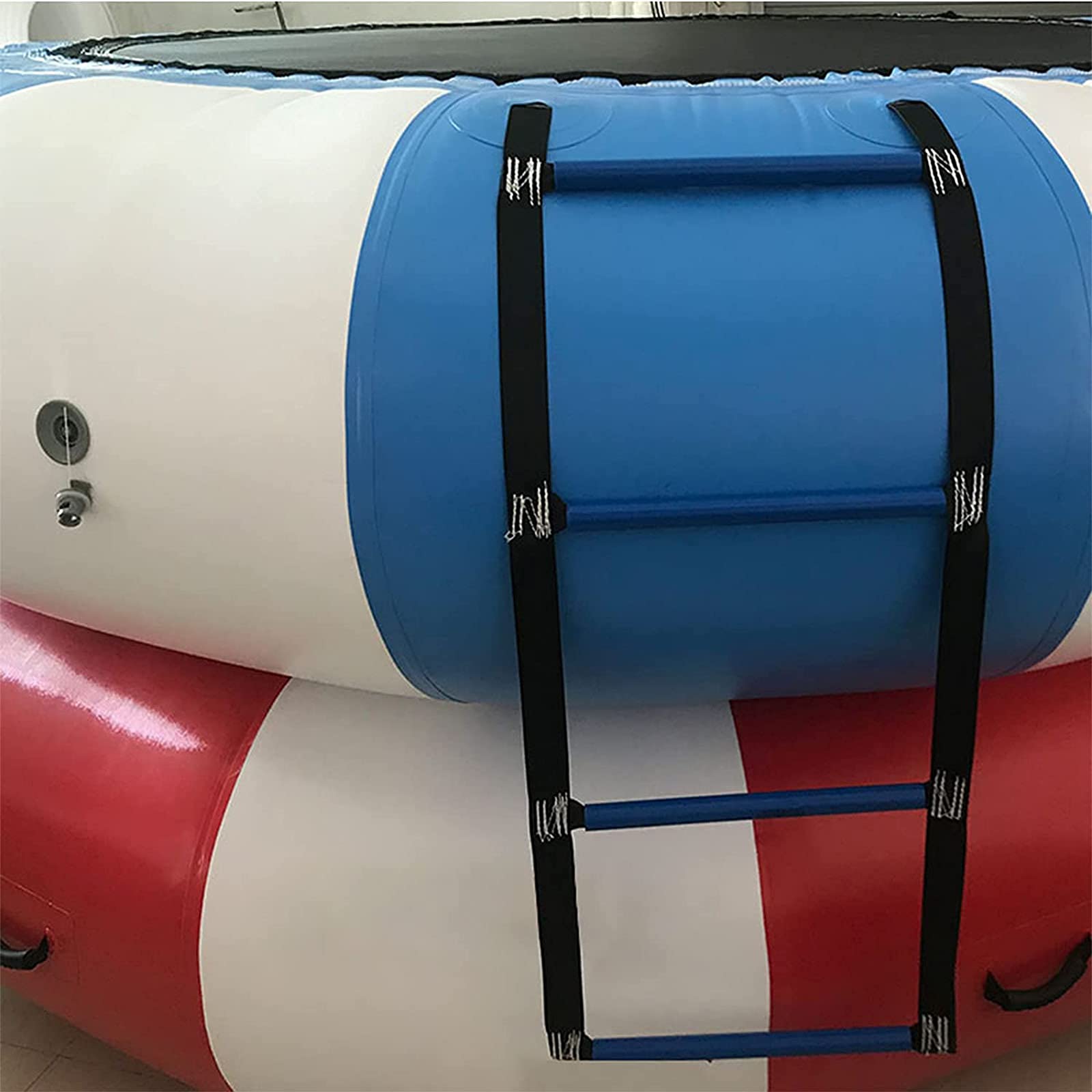 Trampolino Gonfiabile Ad Acqua,Piattaforma di Nuoto di Rimbalzo per Sport Acquatici All'aperto - per Bambini Adulti Piscina Estiva Nuoto Lago attività in Acqua di Mare Giochi,6.50ft