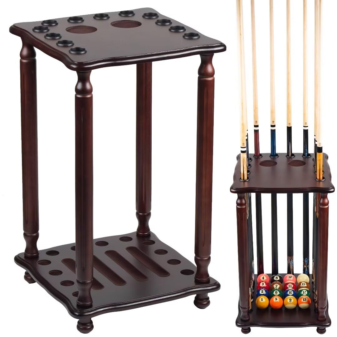 Collapsar Pool Stick Holder Floor Stand