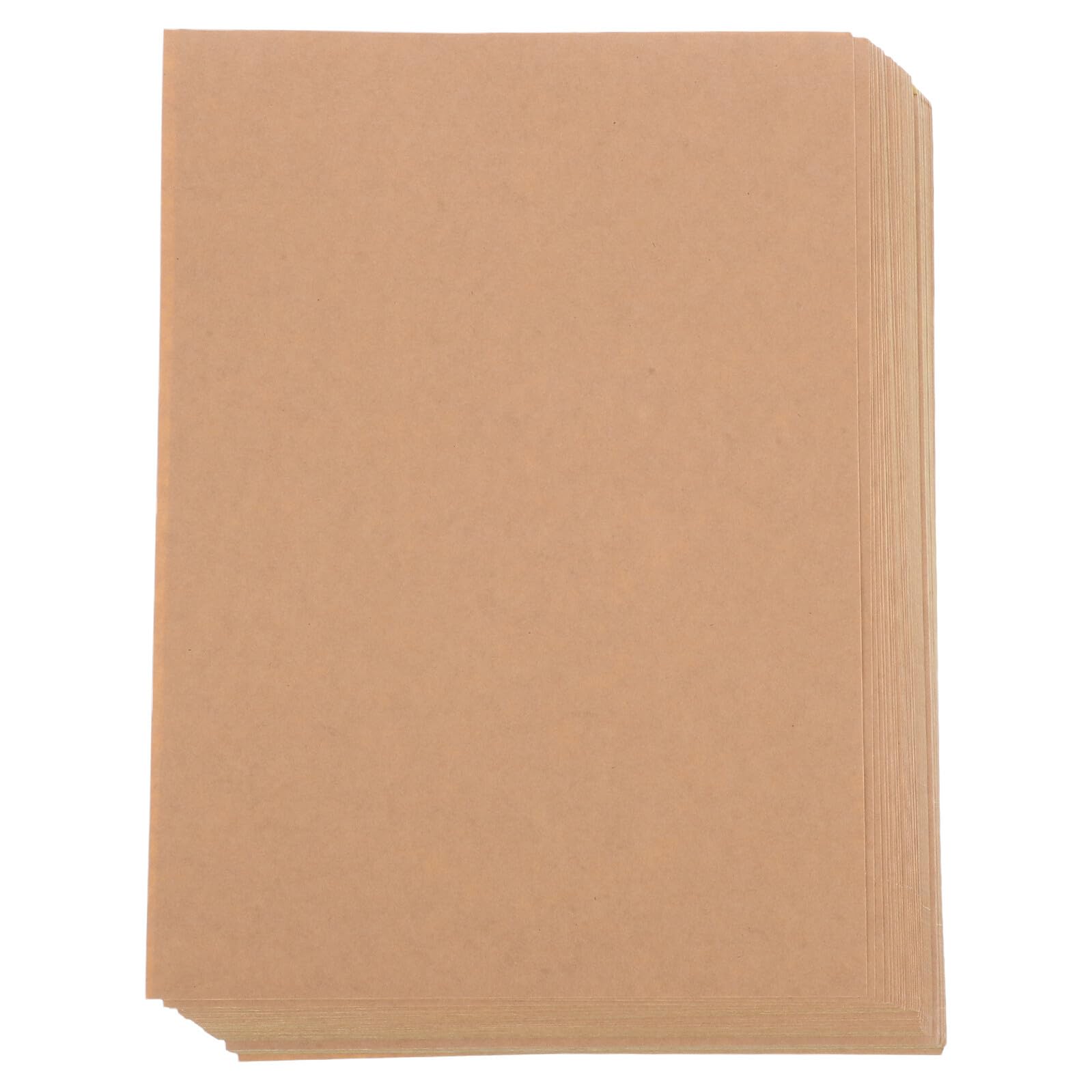 MAGICLULU 50fogli Etichette Adesive in Carta Kraft Formato Scrivibili e Stampabili Autoadesive Per Etichettatura Fai Da Te e Organizzazione