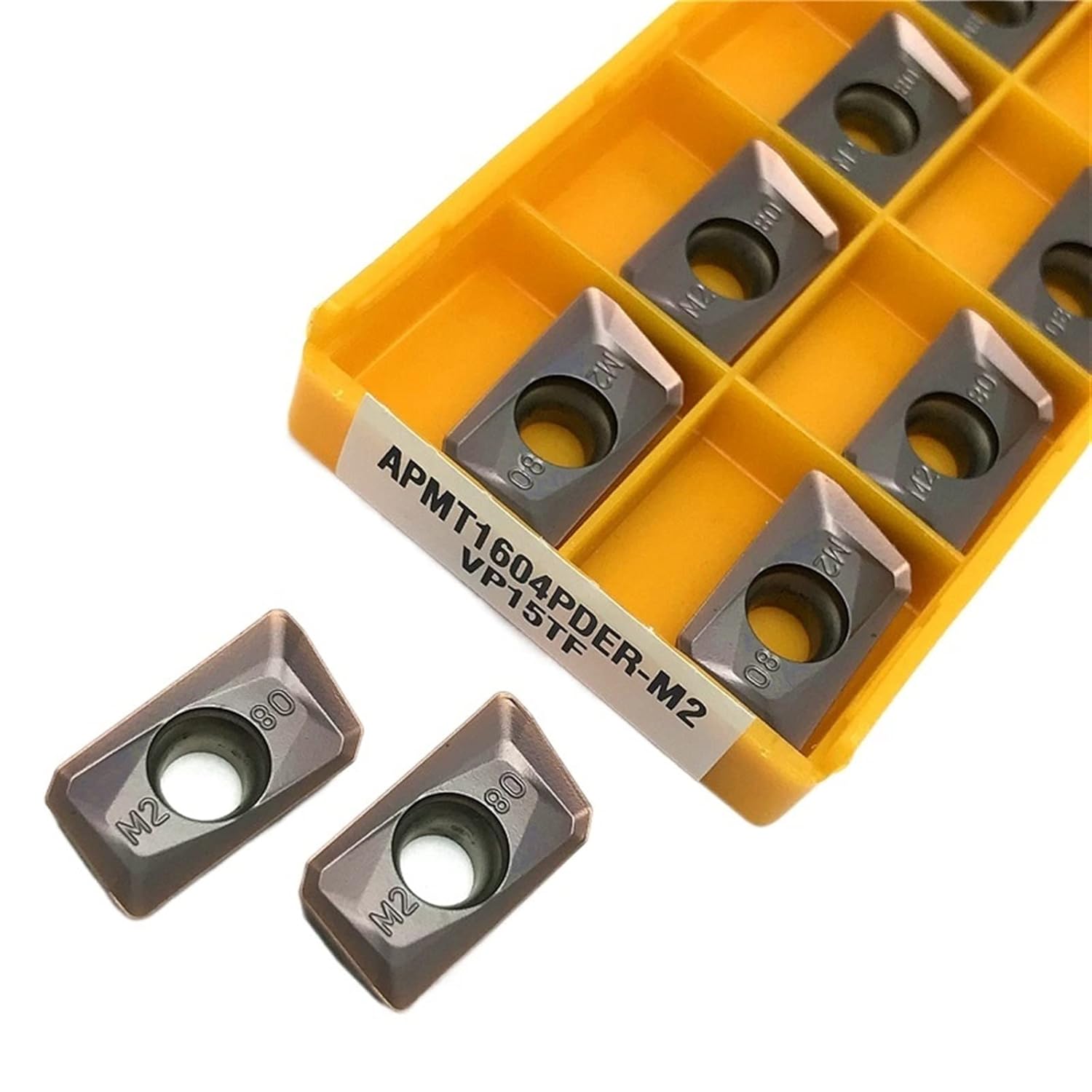 Indexable Carbide Lathe Tool APMT1604 M2 H2 Carbide Insert Turning Tool CNC Metal Lathe(APMT1604 M2 15TF)
