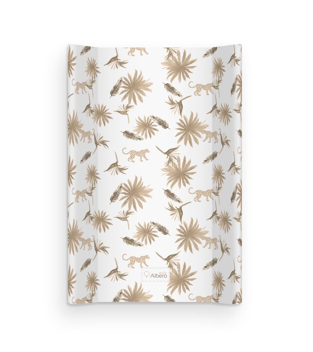 Cambiador de bebé suave para niños y niñas cambiador impermeable, lavable para recién nacidos boho beige 70 x 47 x 3 cm