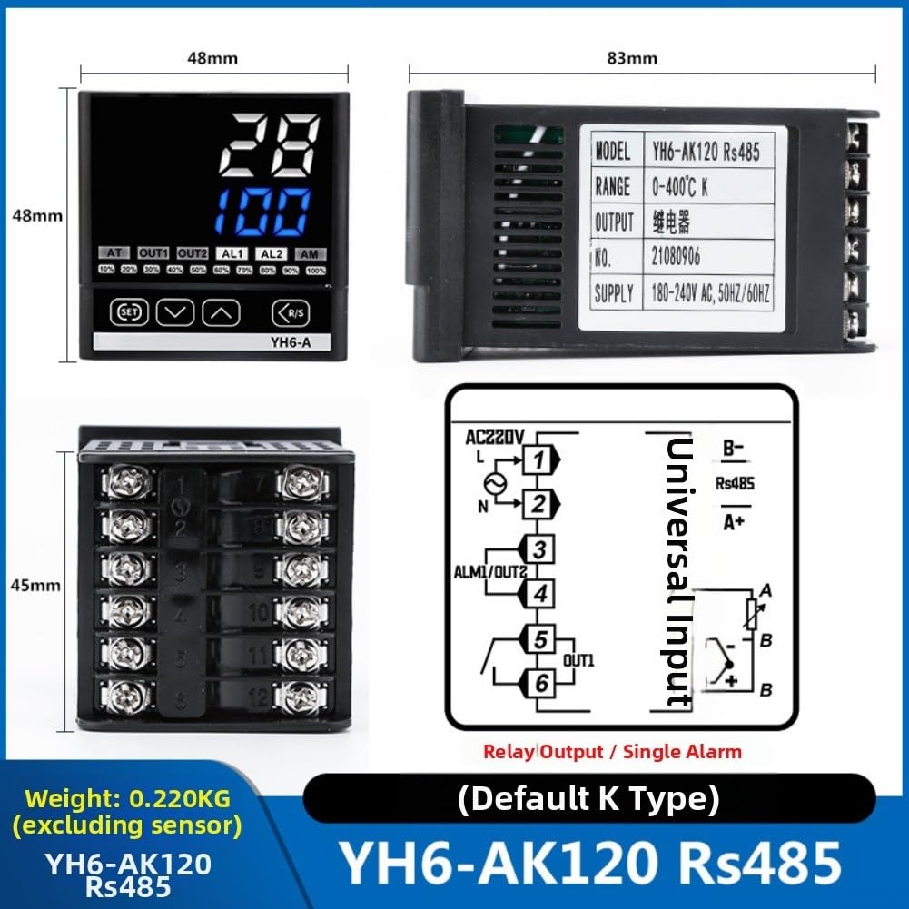PID Regolatore di temperatura con comunicazione RS485