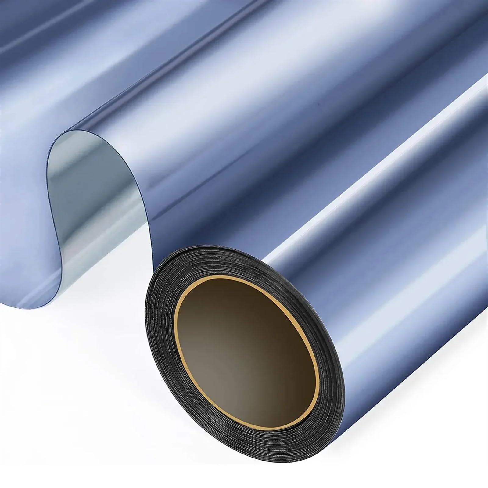 EJvkrbtx Privacy Mirror Film One Way Window Film Multicolor Multiple Sizes(Blue-silver,60x500cm)