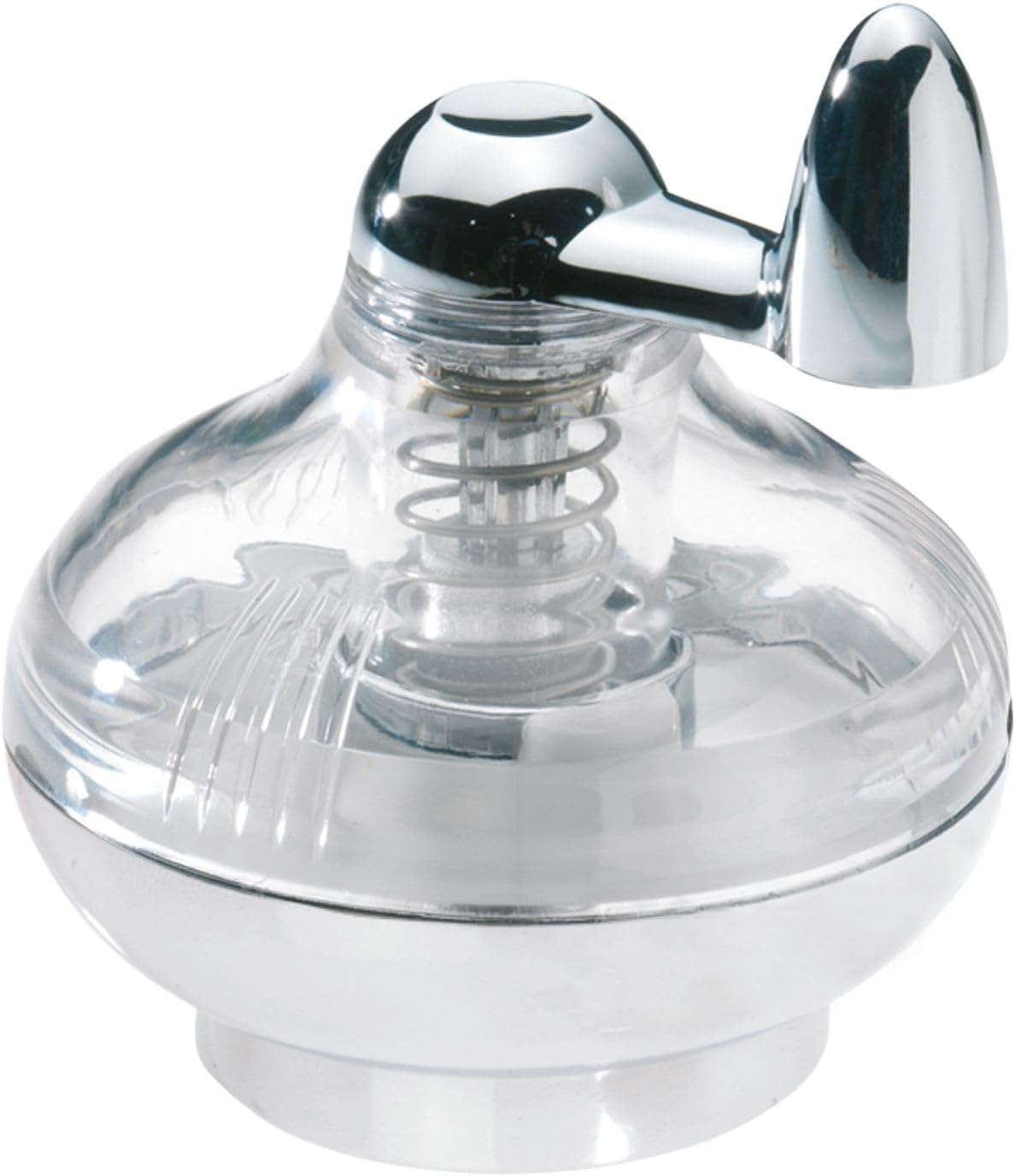 Nut Meg Grinder, 3.3 x 3.1 x 3.7 inches, Clear