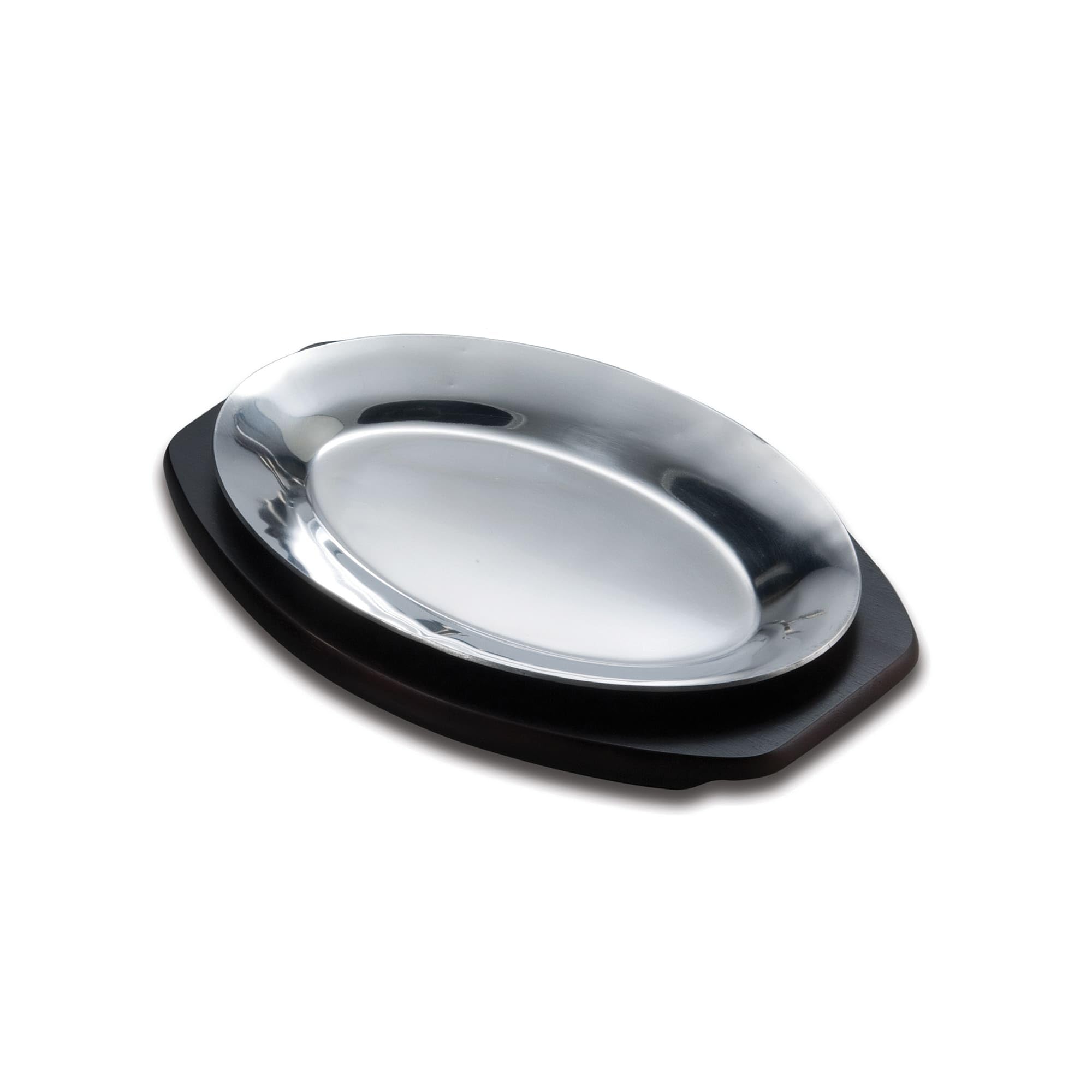 Sizzle Platter by American Metalcraft – Large, Aluminum, Silver, Model PLA710