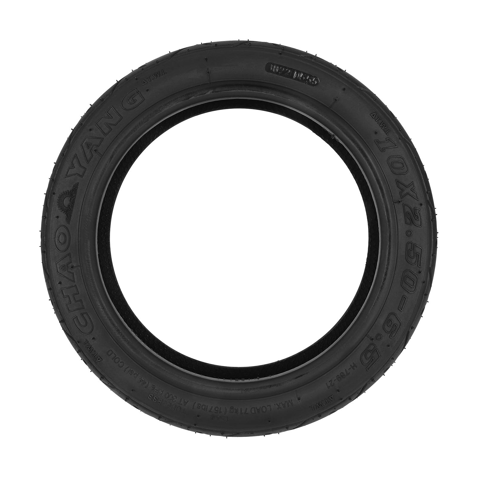 ANSENI Pneu 10 pouces(10x2.50-6.5) Tubeless pour Trottinette Inmotion L9, Cecotec, Ducati, Pneu Pour Roue Avant Et Arrière De Scooter Électrique