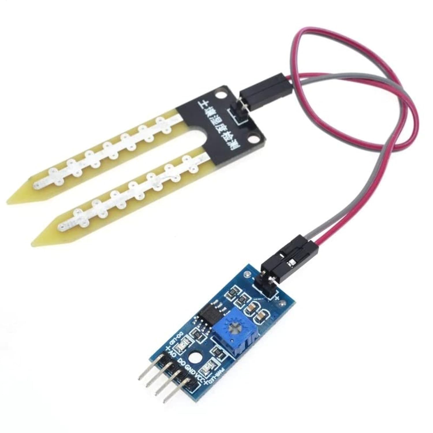SOLDOUTSoil Moisture Hygrometer Detection Humidity Sensor Module Compatible with Arduino Development Board DIY Robot Smart Car