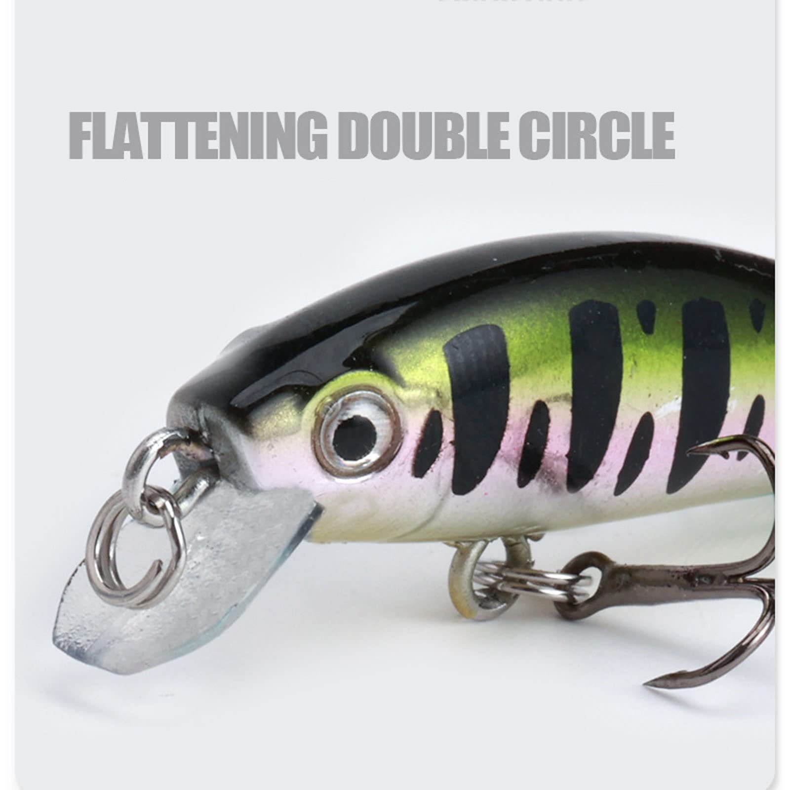 Amazon.co.jp: 釣り餌 5 個ルアー偽餌 4.5cm2.6g 、 5.2cm6.2g