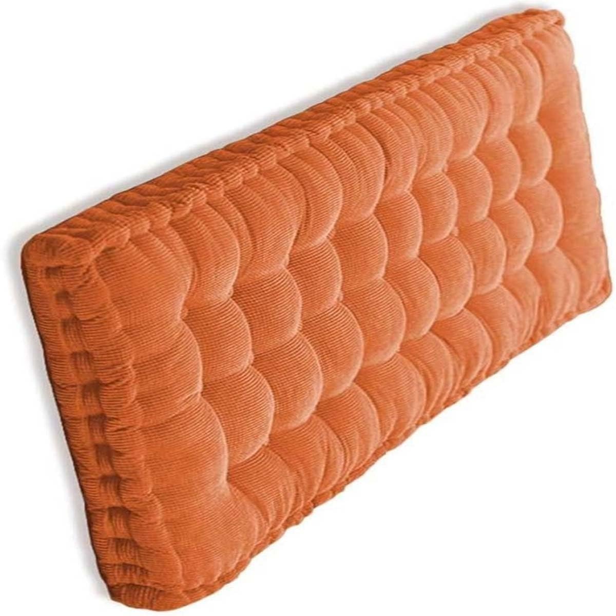 MSNCS Bench Cushion, Bench Seat Cushion for Outdoor Indoor Furniture, Indoor Window Cushion, 48/36/60/40 Inch,Soft And Comfortable,for Piano Benc,Patio,Garden,Bench Cushion(A,60x40cm/24x16in)