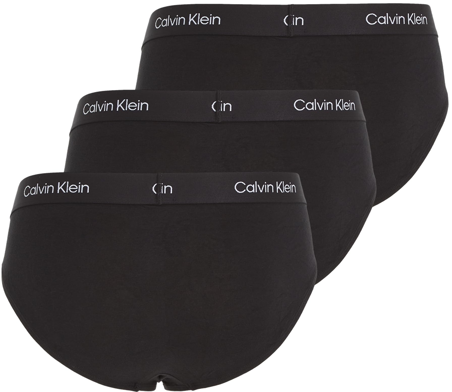 Calvin Klein Hombre Pack de 3 Calzoncillos Hip Briefs Algodón con Stretch