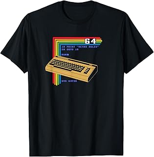 Retro Computer C64 T-Shirt
