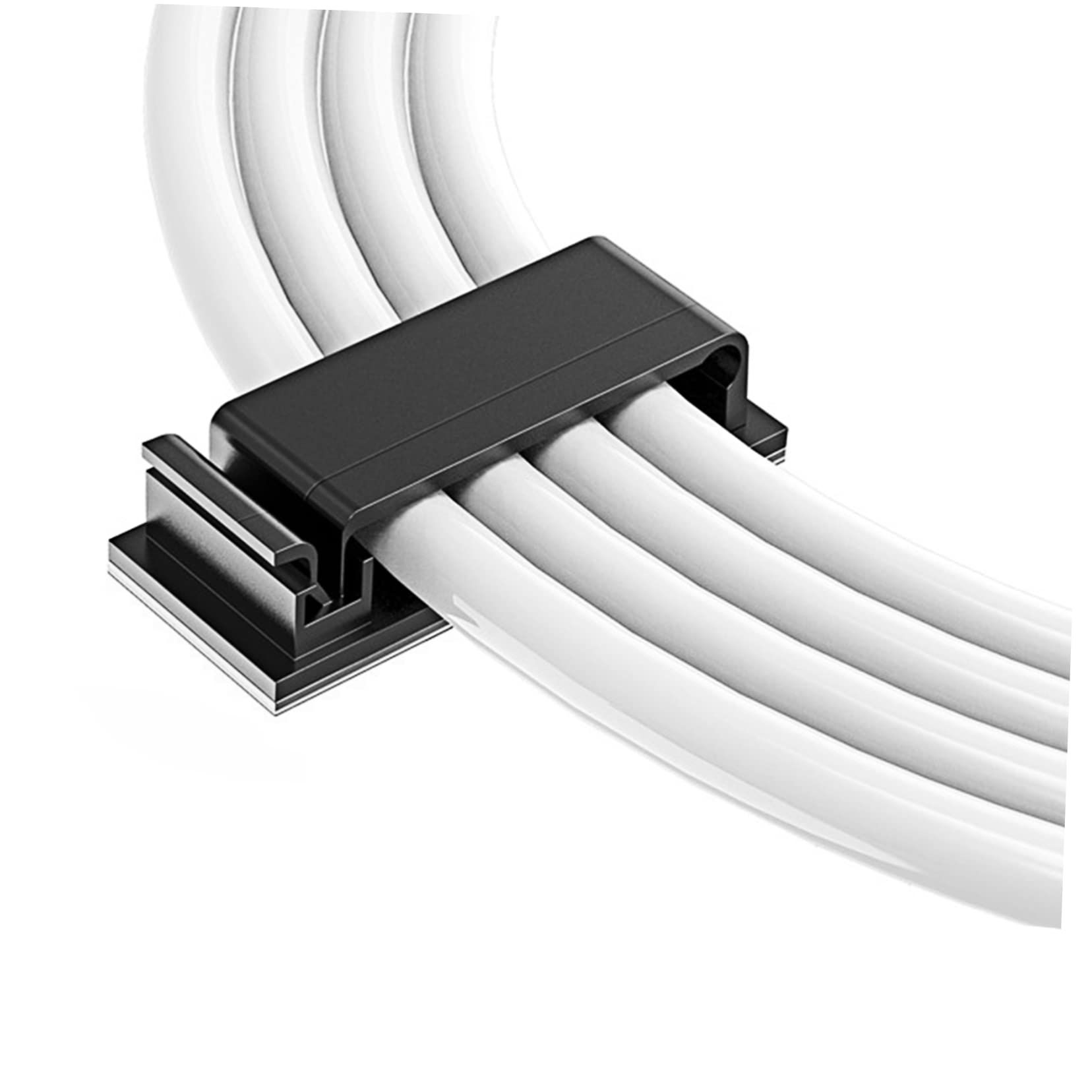 Hemobllo 80stücke Selbstklebende Kabelorganizer Clips Für Effektives Kabelmanagement Aufbewahrung Von Usb-kabeln Ladekabeln Und Kopfhörern