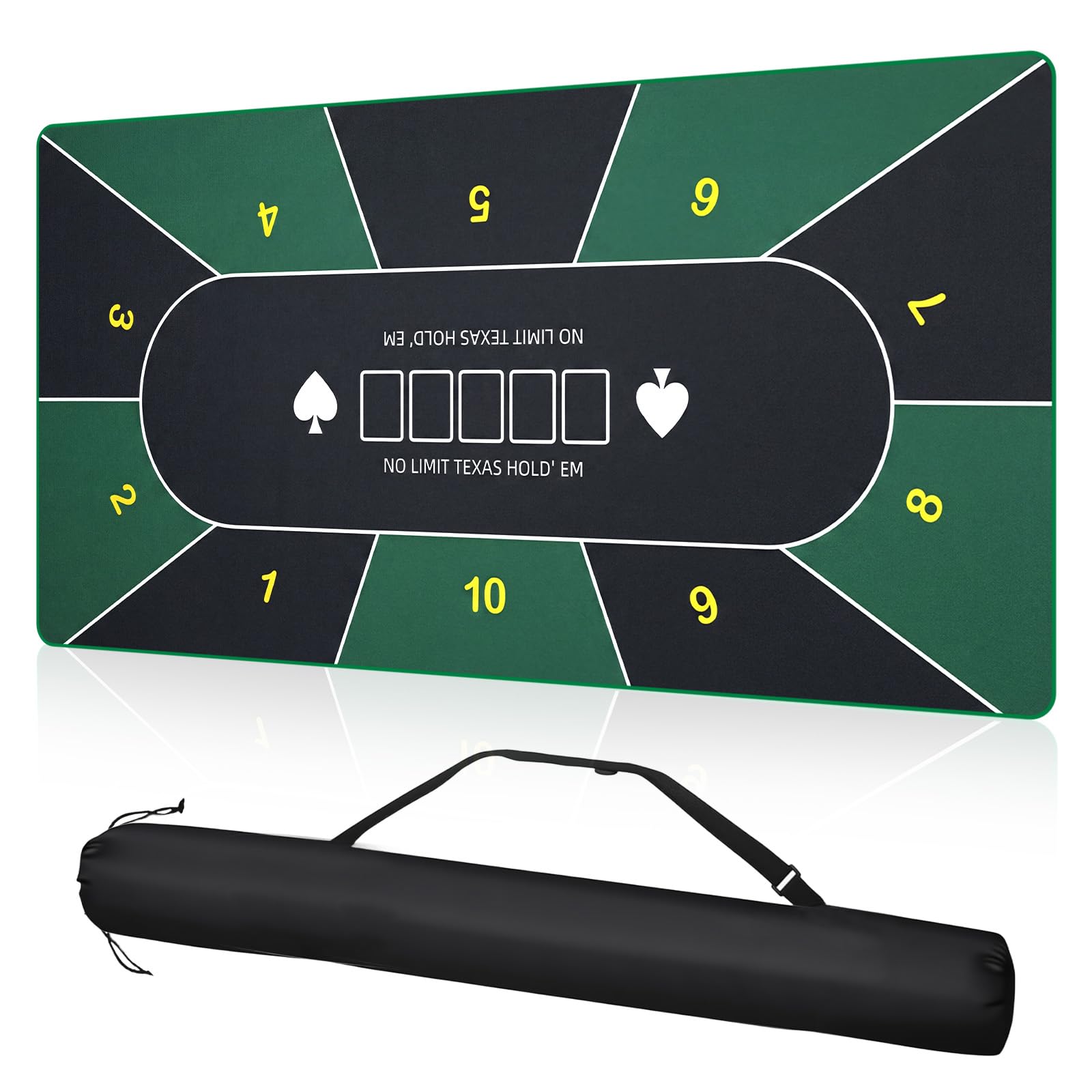YOMEYOT 70 x 35 Poker Mat