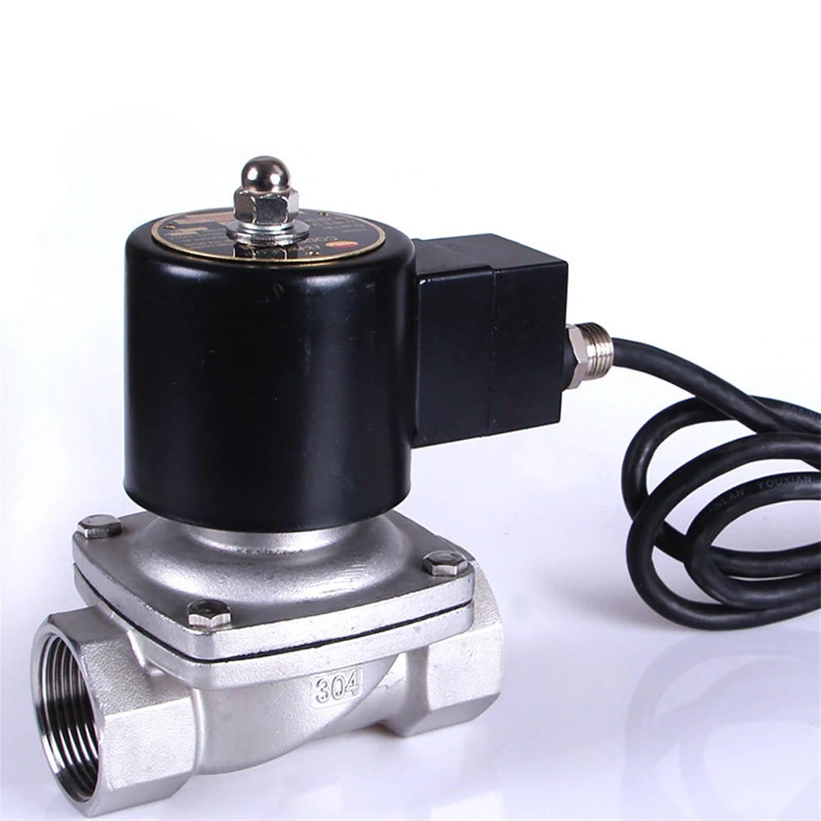 MXXDMOPD 1-1/4" Stainless Steel Solenoid Valve 2-Way(110VAC-CLOSED)