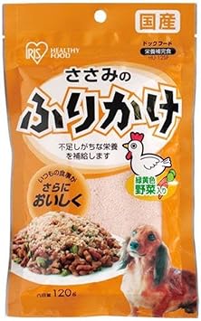 Amazon Co Jp アイリスオーヤマ 犬 おやつ ささみのふりかけパウチタイプ 1g Hu 12sp ペット用品