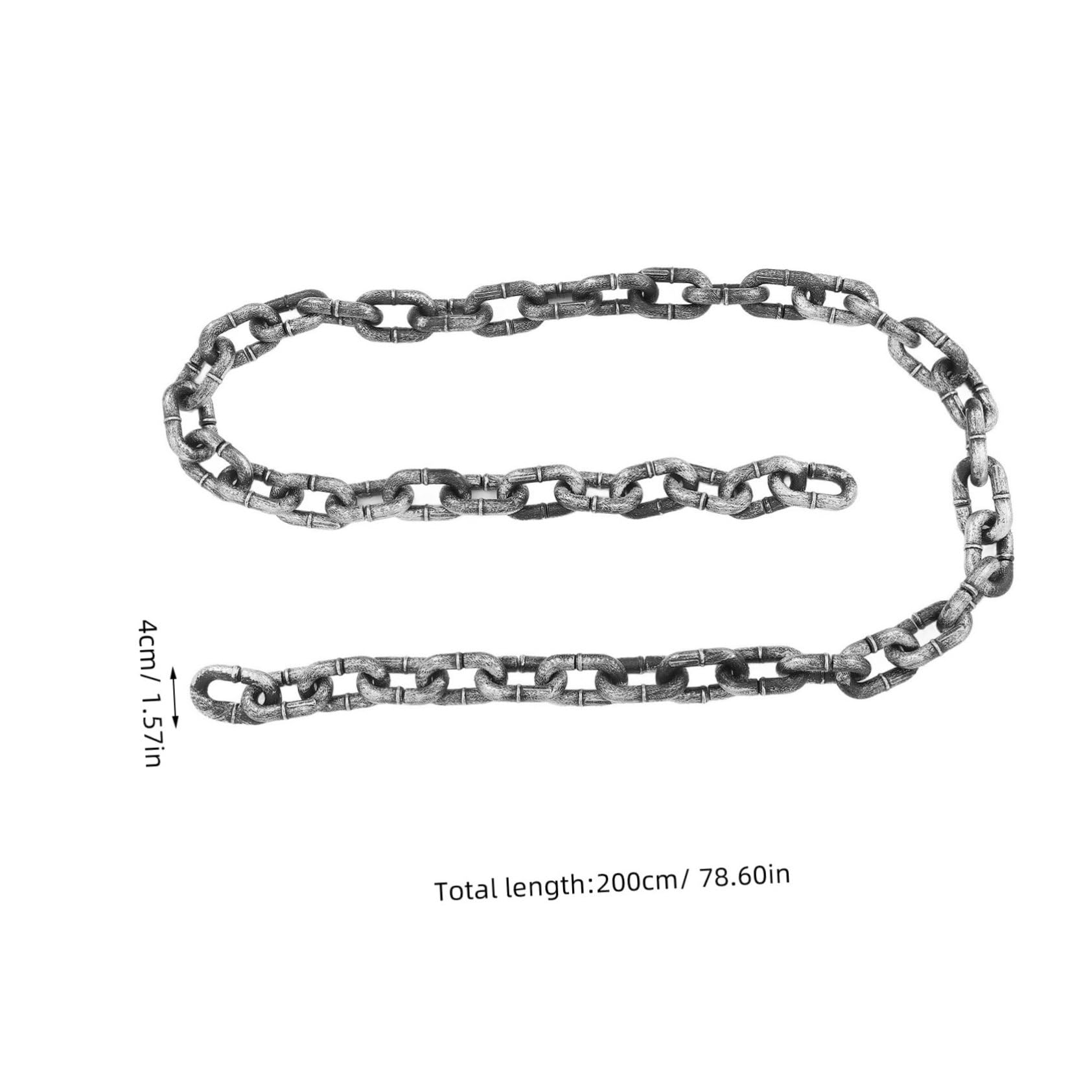 Homoyoyo Halloween Chains, Fake Chain Props for Outdoor Decorations - Image 2
