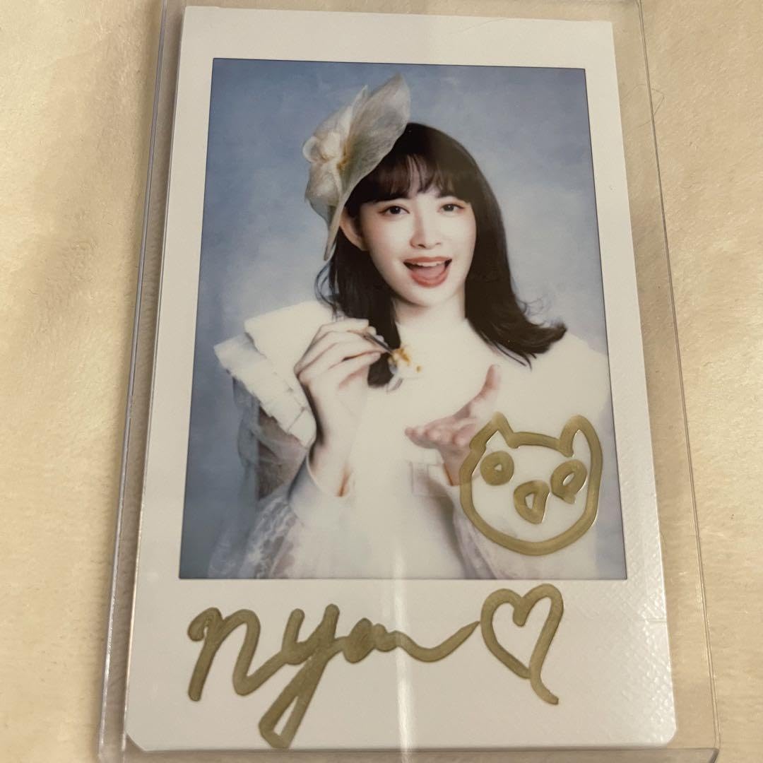 小嶋陽菜サインチェキ