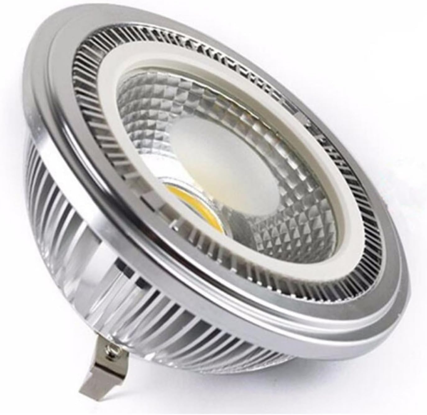 2szt. Żarówka Reflektorowa Led 9w Ściemnialna Oprawa Wpuszczana Led Ar111 Spotlight Gu10/g53 9w Do Oświetlenia Komercyjnego I Przemysłowego, Natural White, GU10