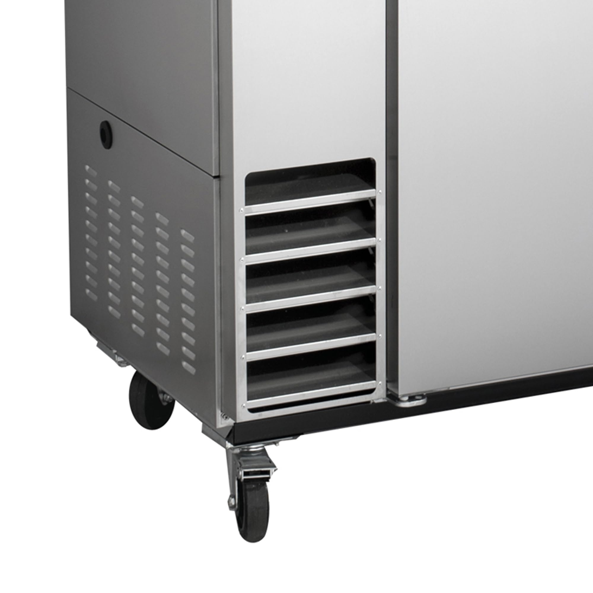 Maxx-Cold Mxbd48-1shc 47.5-Inch-Wide Beer Single Tower / Dispenser In Stainless Steel With 10.5 Cubic Feet (297l) Storage Capacity on Fridge.com - View 5