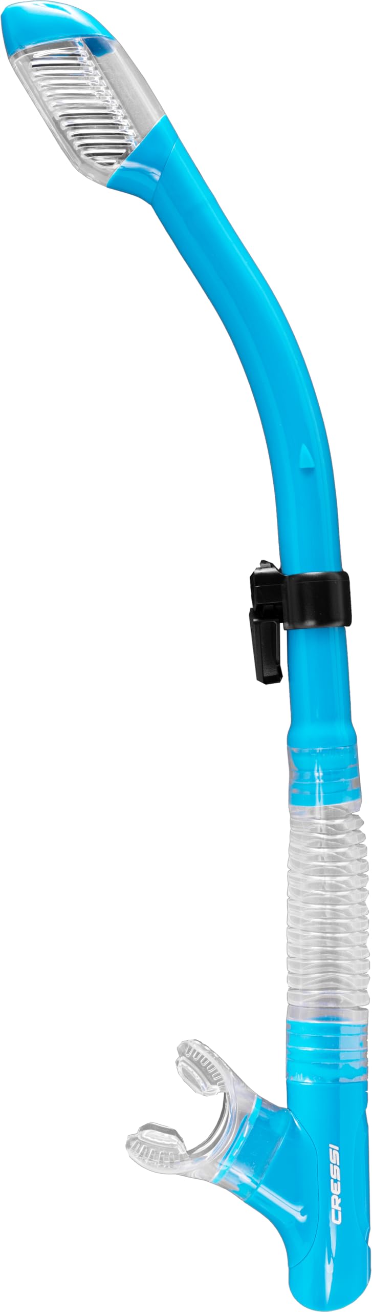 CRESSI Tao Dry turquesa: el tubo de snorkel seco que evita tragar agua 5