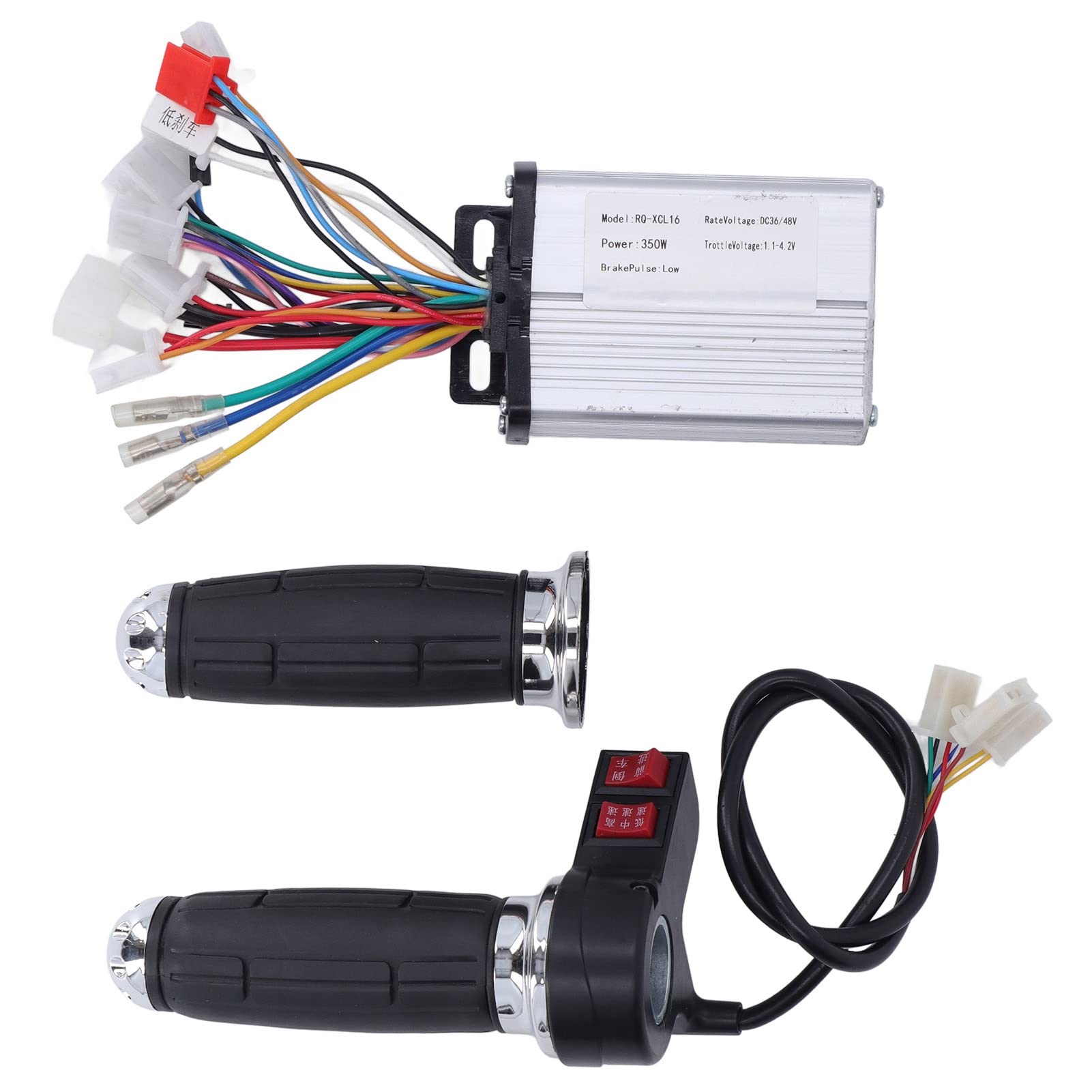 ハンドコントローラーです Amazon | 電動自転車スロットルハンドルキット 350W電動自転車