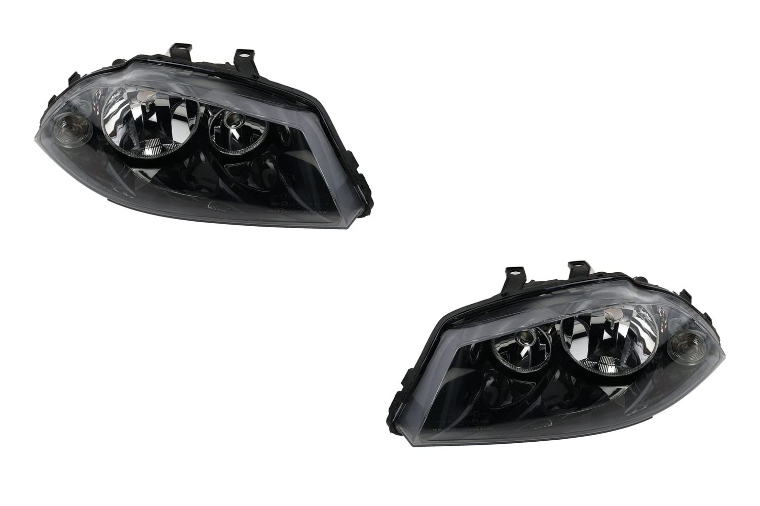 Johns, Scheinwerfer links rechts Set passend für Seat Ibiza Cordoba 6L 07 - mit Blinker