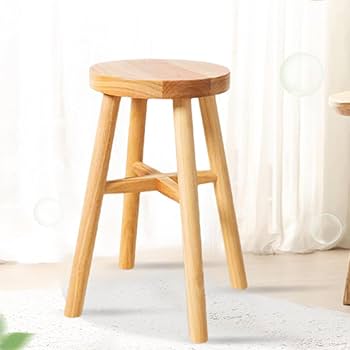 Amazon.co.jp: THLD スツール 木製 丸椅子 丸イス おしゃれ 無垢