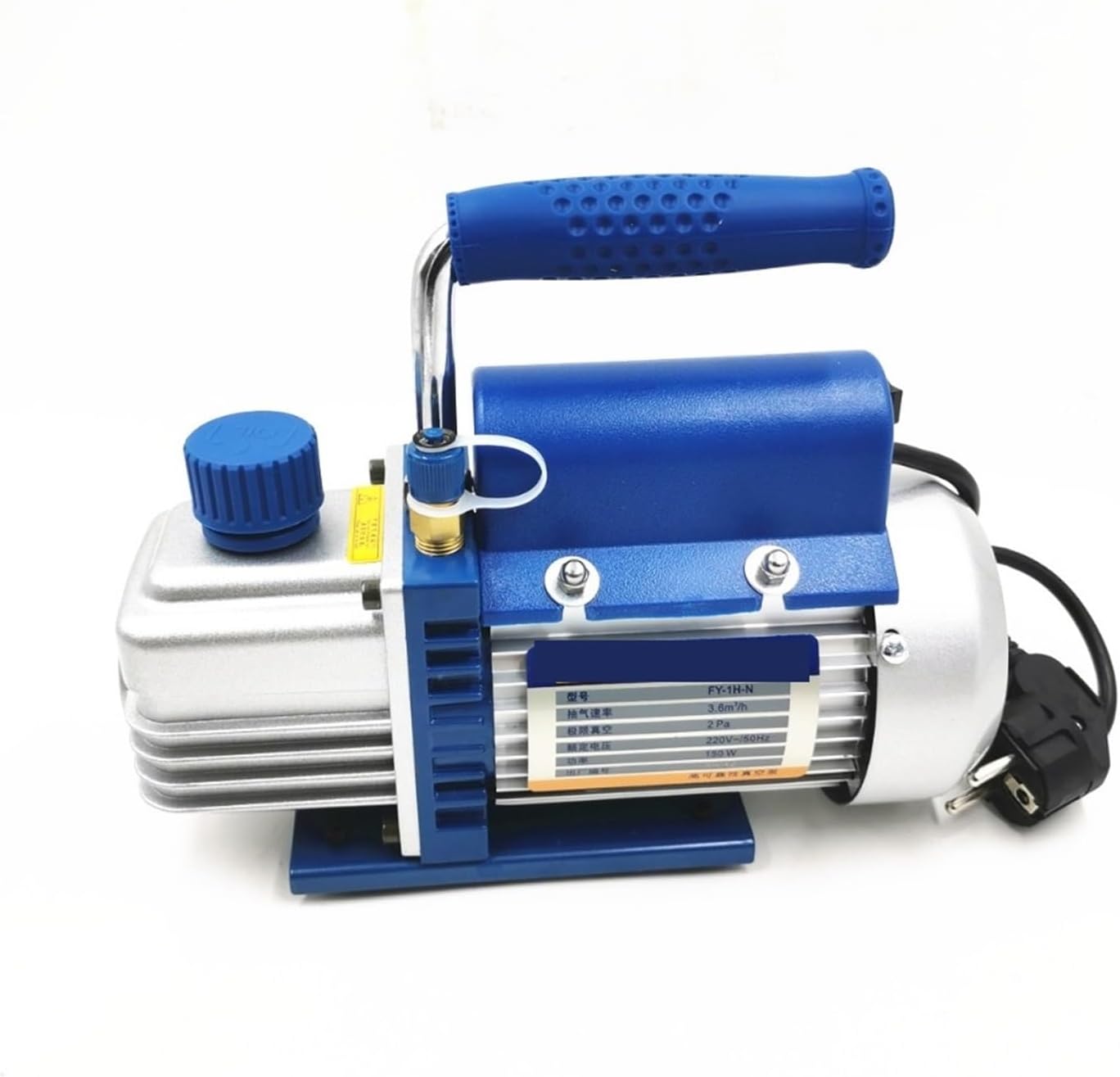 FY-1H-N Rotary Vane Single Stage Air Vacuum Pump 2PA Ultimate Vacuum For Air Conditioning And LCD Screen Separator 150W Powerful Vacuum Pump