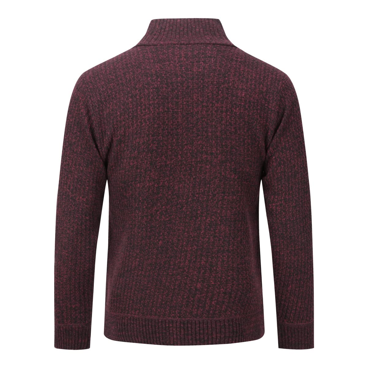 Allthemen Cardigan da Uomo con Cerniera con Colletto Rialzato Pollover Sweater Invernale Lavorato a Maglia
