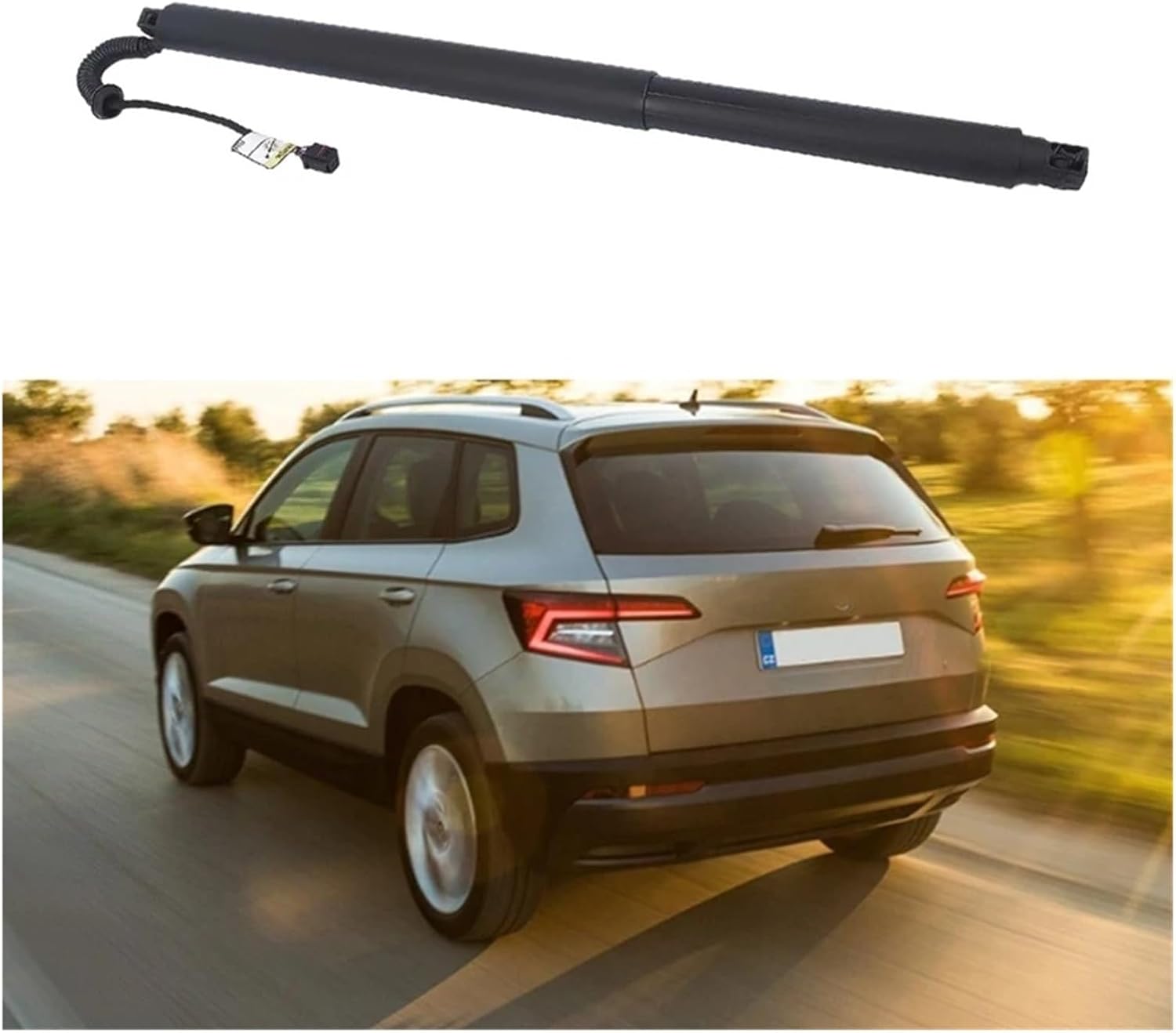 Car Rear Right Tailgate Stay Compatible with Skoda Karoq ND7, NU7 Electric Trunk Air Spring Lift Support 57A827852 Accessories