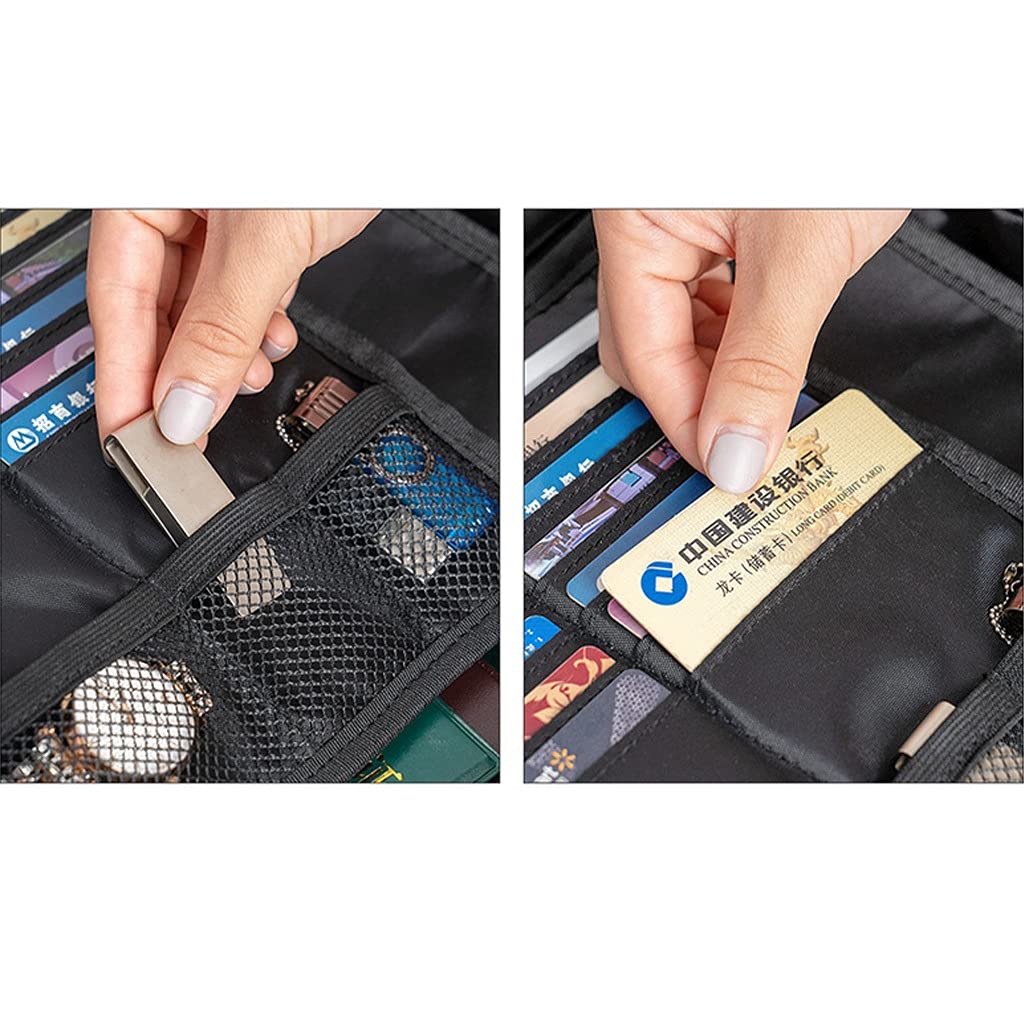Portadocumenti Impermeabile, Borse Portadocumenti, Borsa Portadocumenti Impermeabile, Borsa Portadocumenti Portatile da Viaggio per la casa per Laptop, Documenti, certificati, Regali per Lui