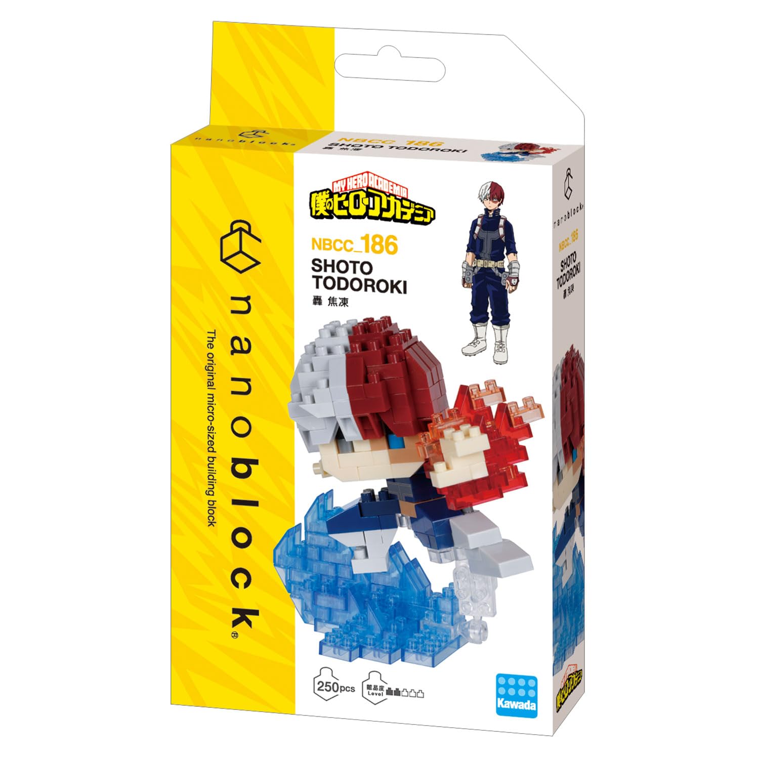 Amazon.com: nanoblock - My Hero Academia - Shoto Todoroki Ver. 2