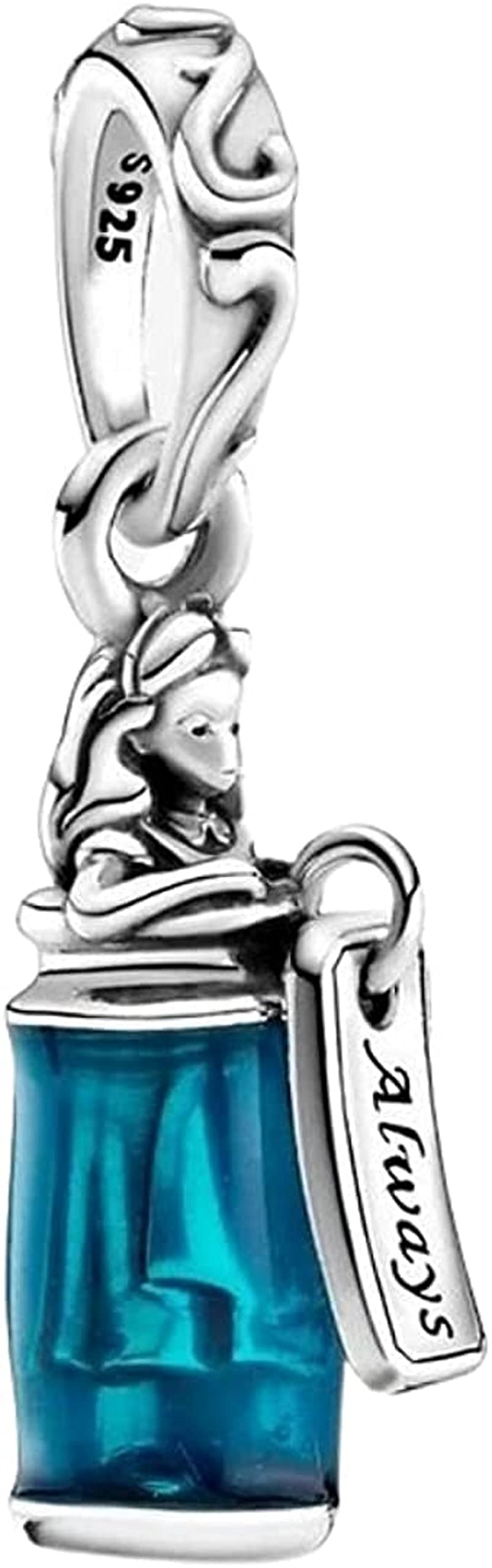 Pandora Alice In Wonderland Drink Me Dangle Charm - Silver S925 ALE - View #9