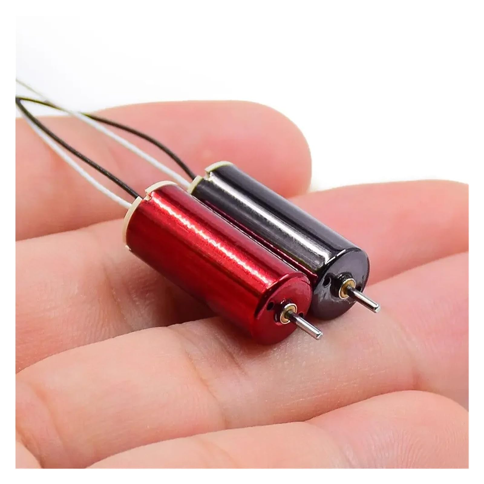 Micro 8,5 mm x 20 mm 8520 silnik bezrdzeniowy DC 3 V 3,7 V 53200 RPM High Speed Electric RC Drone Engine for Quadcopter Aircraft UAV Toy(czerwony silnik)
